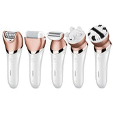 4-in-1 Ms. Rechargeable Electric Shaver Epilator Shaving Machine Multi-function Epilator Lady Hair Removal Massager Set